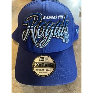 Kc Royals dub tone script MLB cap/hat Size M/L High crown